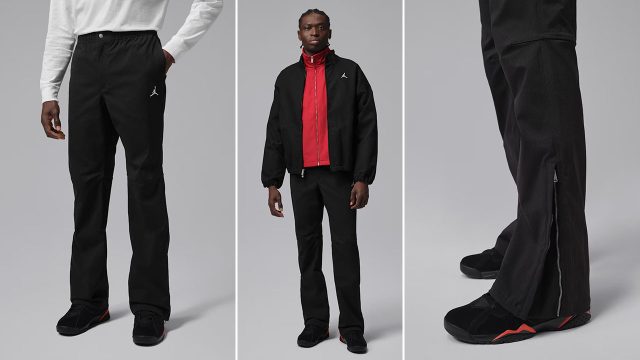 Jordan Flight Essentials Mens Pants Black Sail