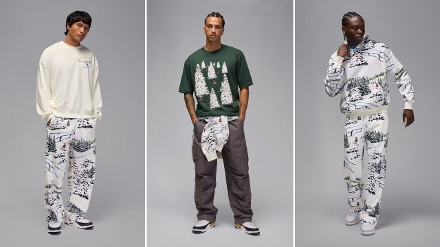 Jordan Holiday 2025 Brooklyn Mountainside Clothing Collection