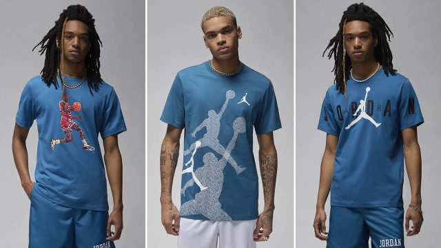 Jordan Industrial Blue Shirts