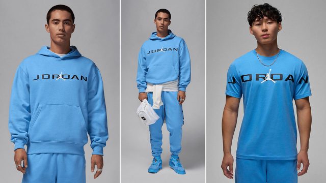 Jordan Legend Blue Stretch Shirt Hoodie Pants