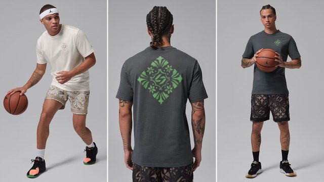 Jordan Luka 5 Mens T Shirts and Shorts