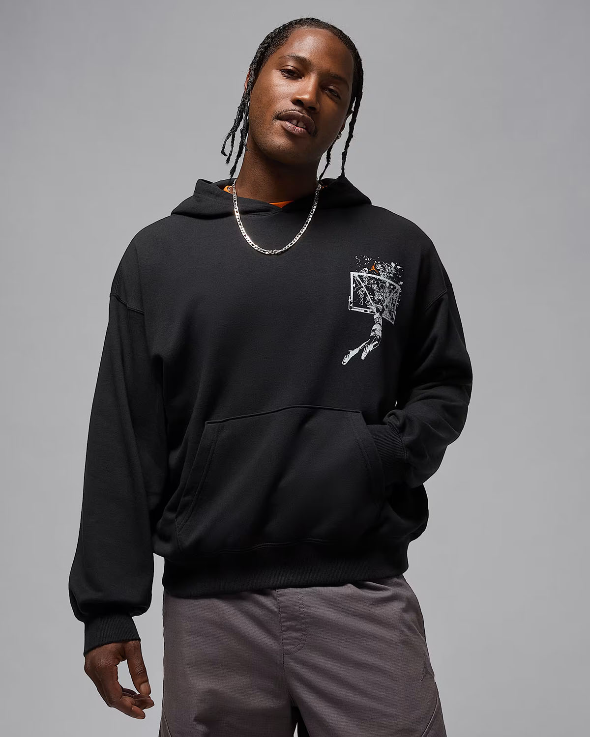 Rap(2) Hoodie Match Jordan 1 Shattered Backboard main image 1