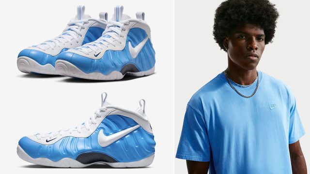 Nike Air Foamposite Pro University Blue 2026 Outfits to Match Sneakers