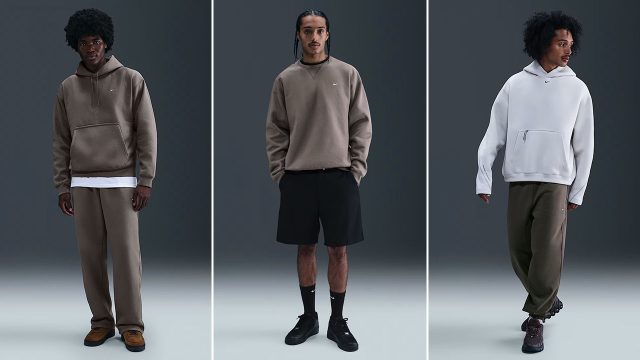 Nike-Solo-Swoosh-Mens-Fleece-Clothing-Cave-Stone-Hoodie-Sweatshirt-Pants-Outfits