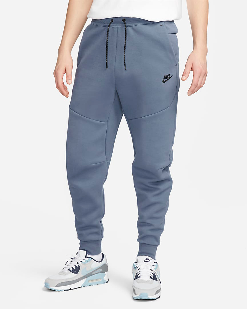 Nike Tech Fleece Diffused Blue Hoodie Jogger Pants Clothing