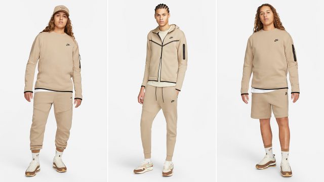 Nike-Tech-Fleece-Khaki-Clothing-Hoodie-Jogger-Pants-Shorts-Sweatshirt