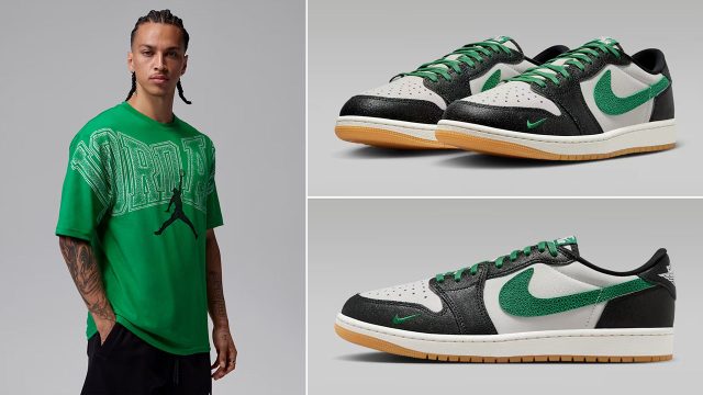 What to Wear With Air Jordan 1 Low OG Pine Green Outfits to Match