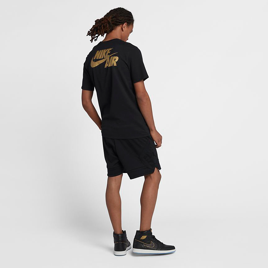 Air Jordan 1 Gold Toe T Shirt | SportFits.com