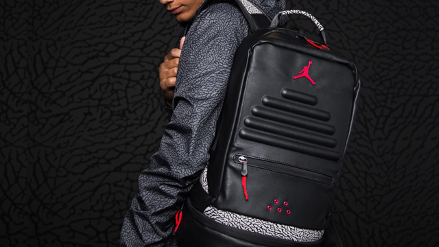 jordan 3 black cement backpack