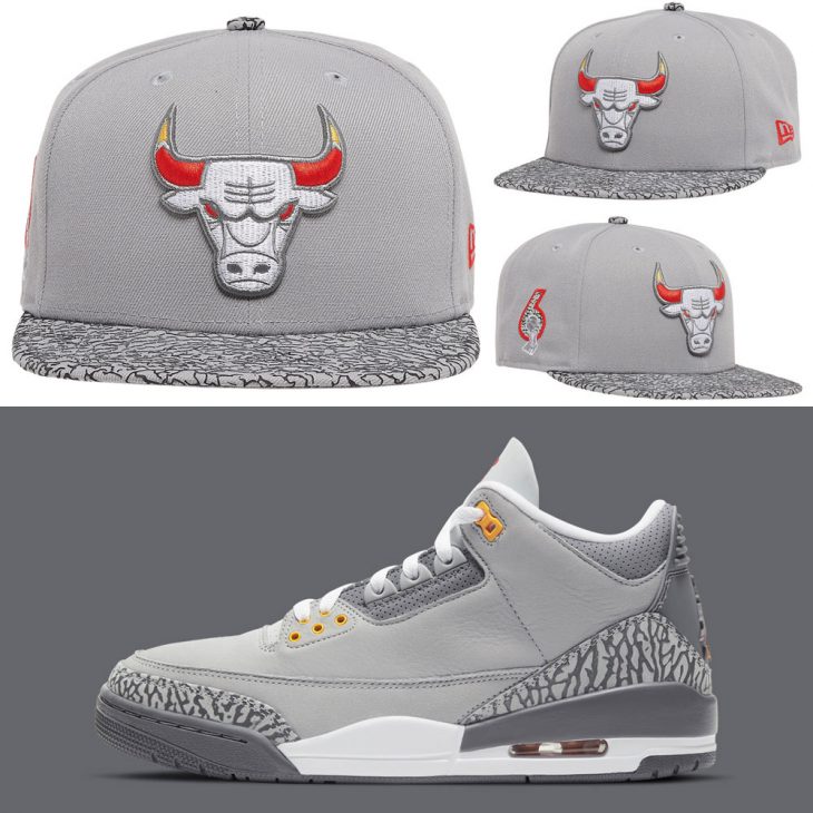 cool grey 3s hat
