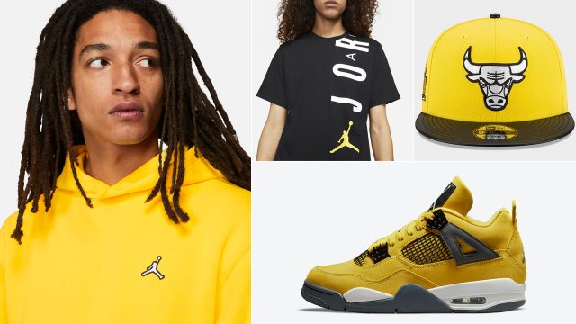 air jordan 4 lightning outfit