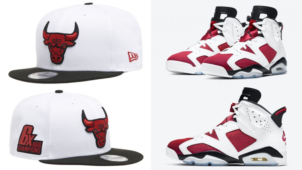 jordan 6 carmine clothing