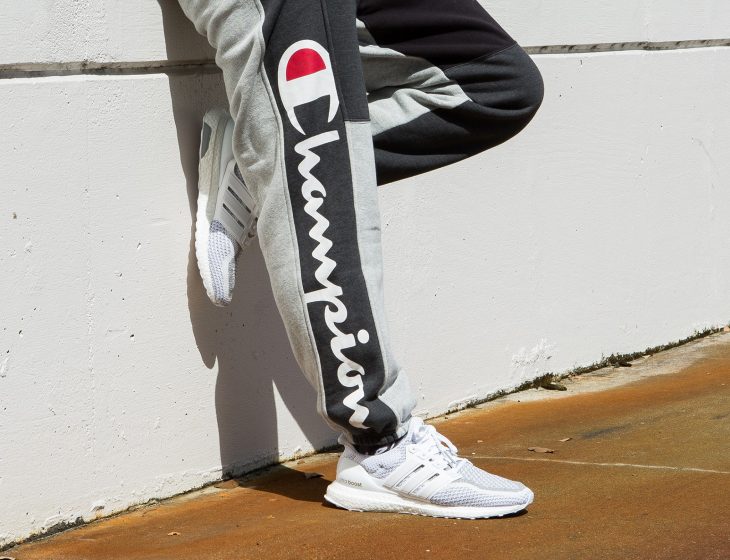 champion color block pants