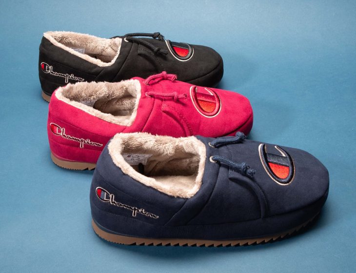 Champion University Microsuede Slippers