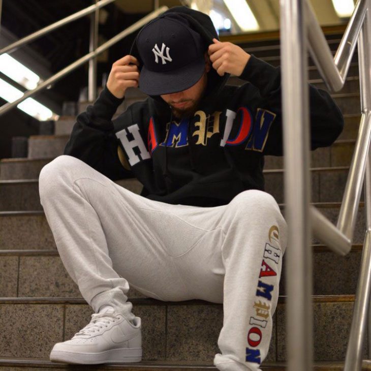 champion old english joggers