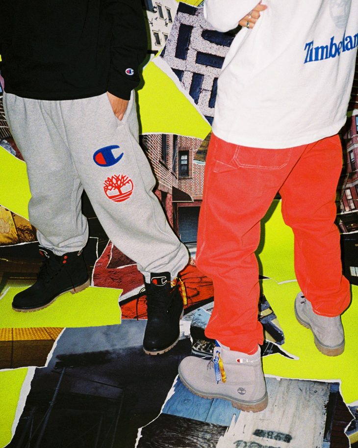 champion timberland joggers