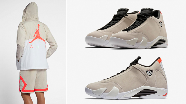 jordan 14 desert sand outfit