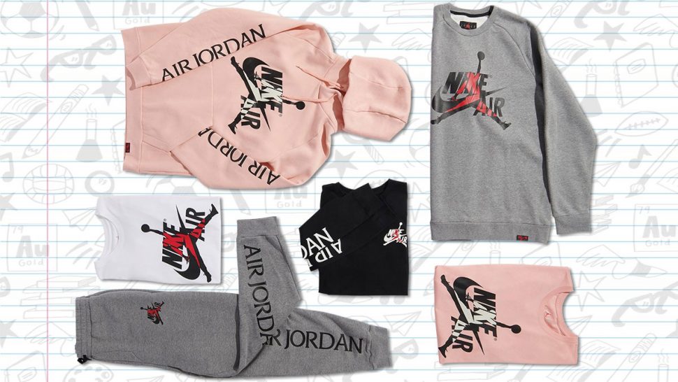 jordan jumpman classics hoodie and jogger set