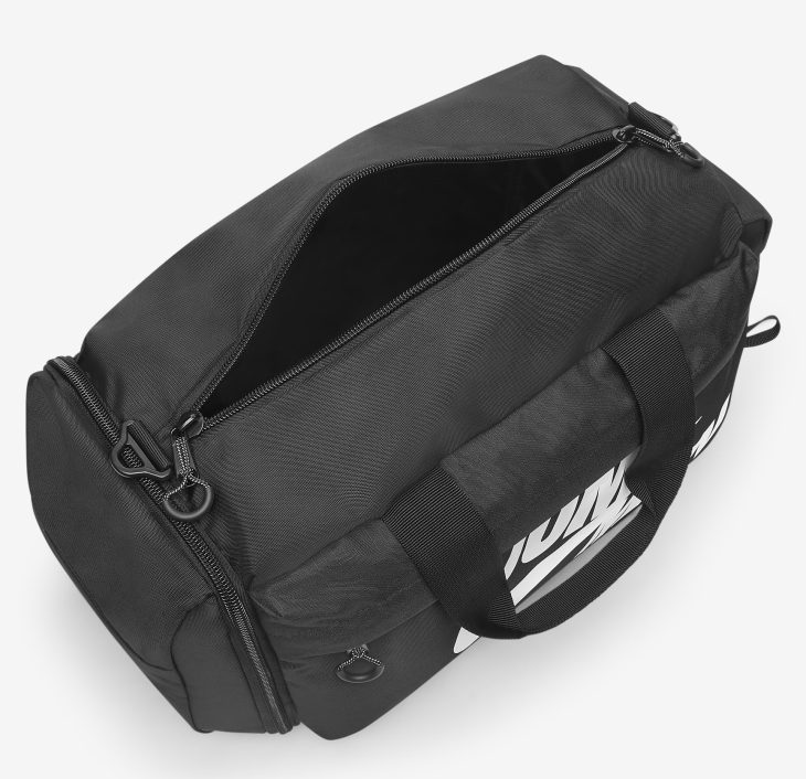 Jordan Jumpman Duffle Bag in Black and White