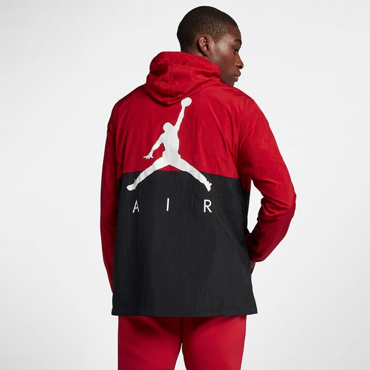 Jordan Jumpman Air Red Black Jacket