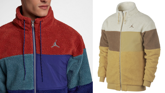 Air jordan 2025 sherpa jacket