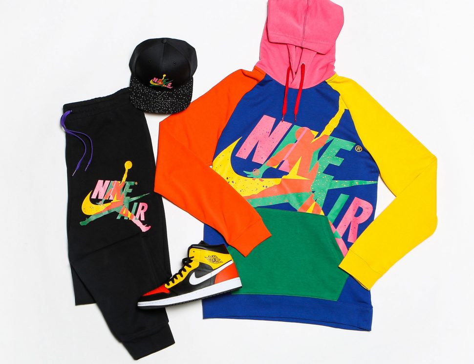 jordan jumpman classics hoodie and jogger set