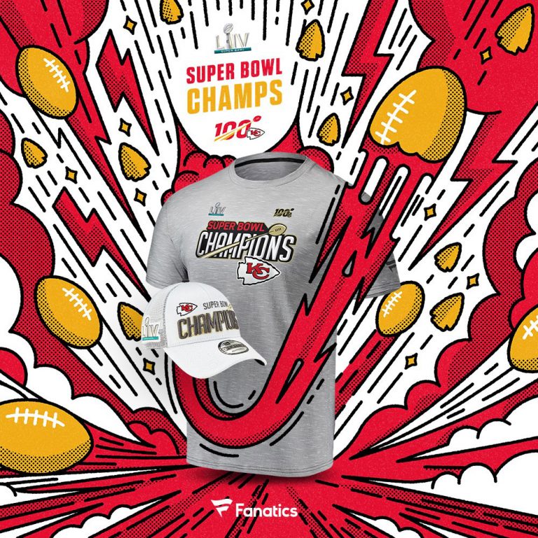 kc chiefs super bowl champions gear