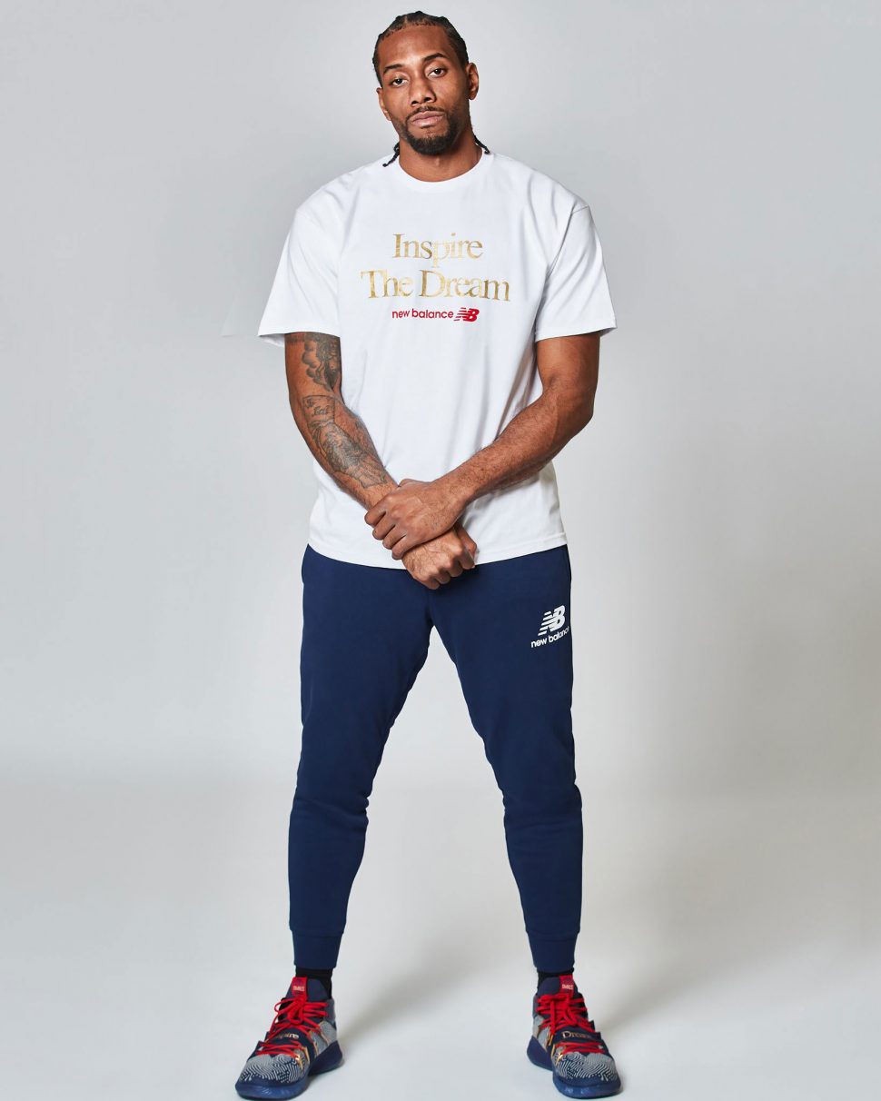 Kawhi New Balance Inspire the Dream Shoes and Clothing