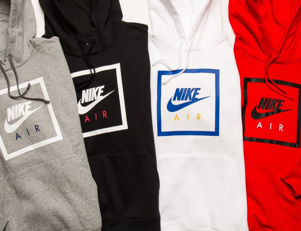nike air box club hoodie