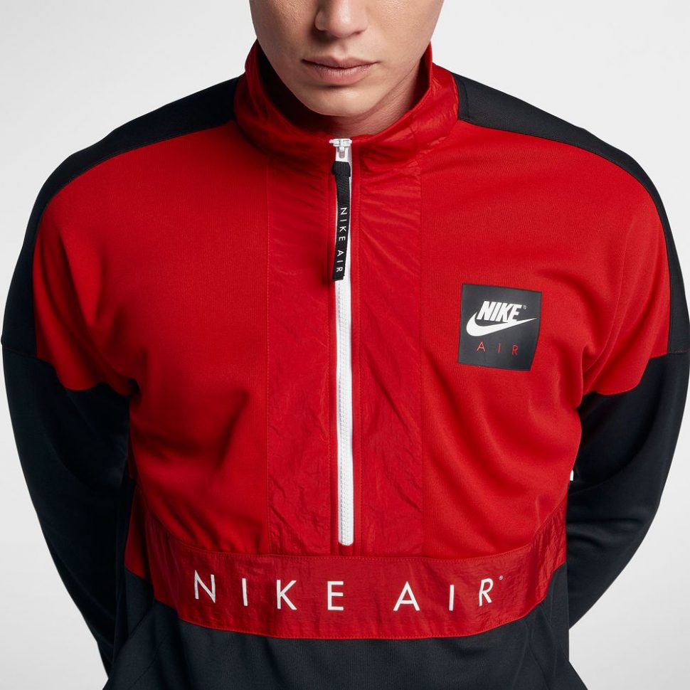 Nike Air Half Zip Pullover Tops | SportFits.com