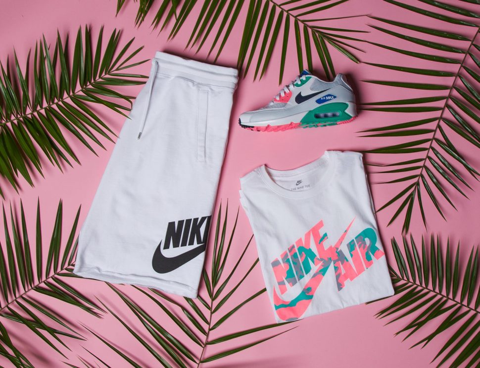 Nike Air Max 90 Summer Sea Shirt Short Match | SportFits.com