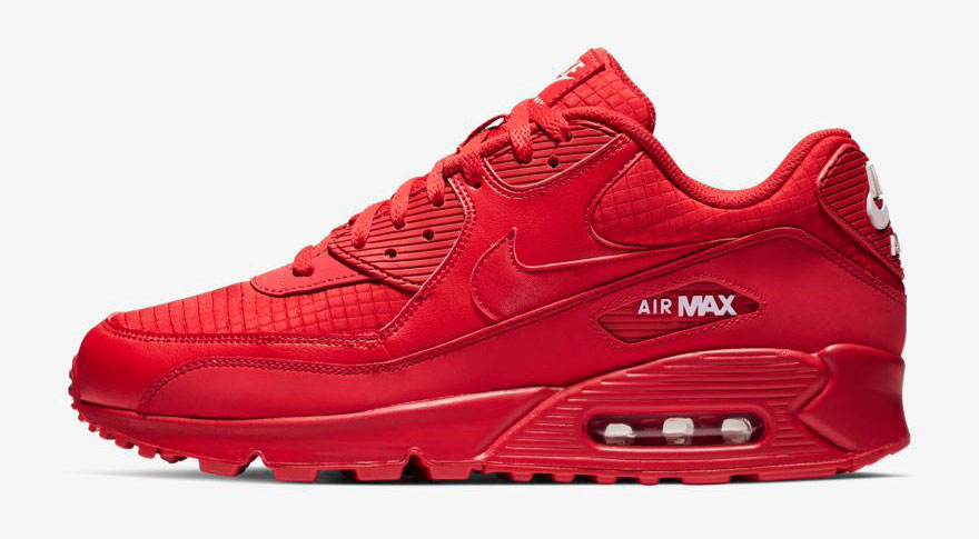 triple red air max 90
