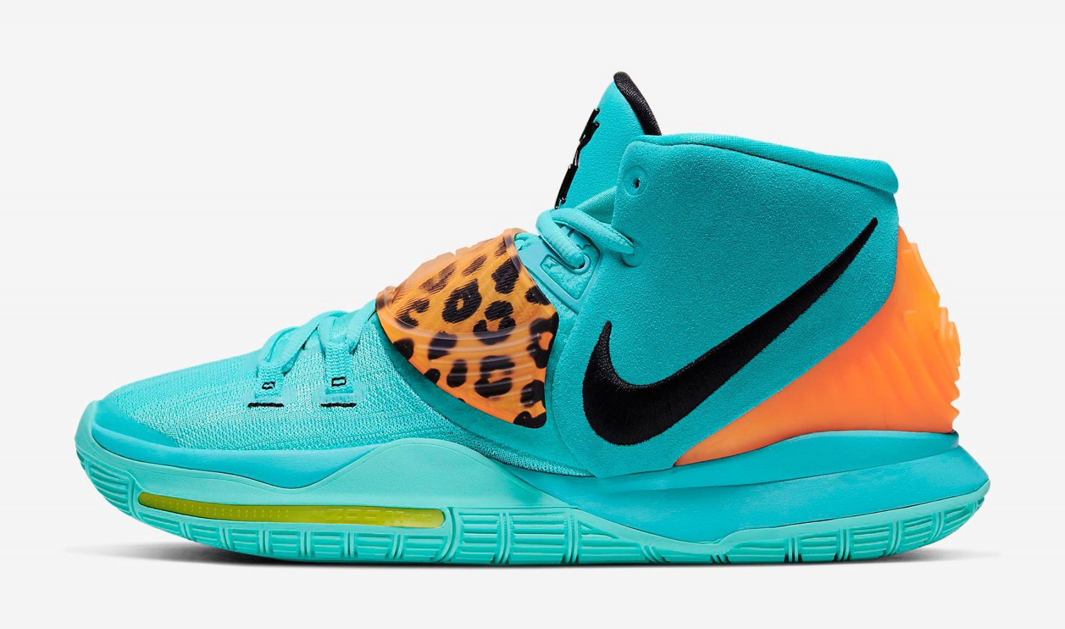 kyrie 6 aqua orange