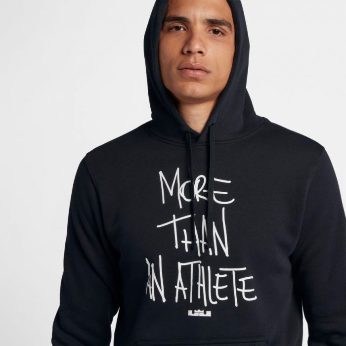 lebron more than an athlete hoodie