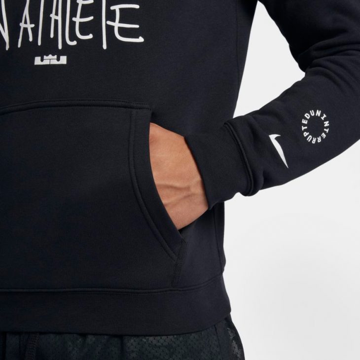lebron more than an athlete hoodie