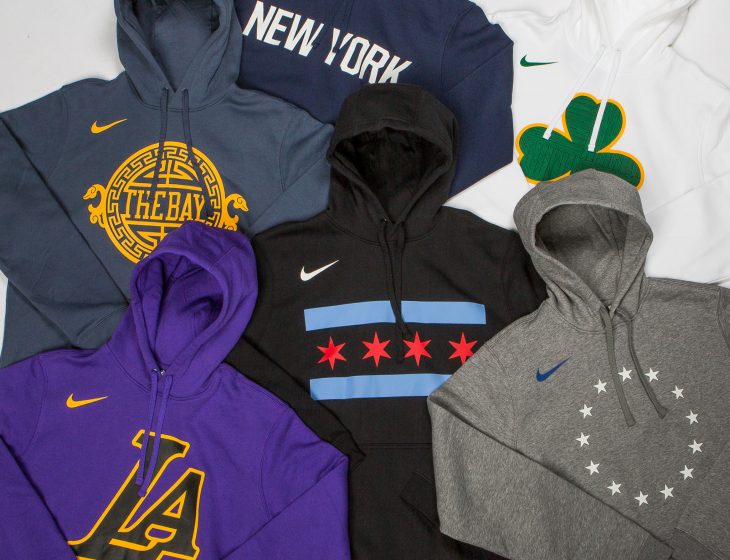 Nike NBA City Edition Courtside Hoodies | SportFits.com