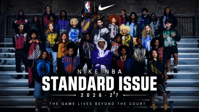 Nike NBA Standard Issue Collection 2026-27 basketball apparel in black and multicolor styles