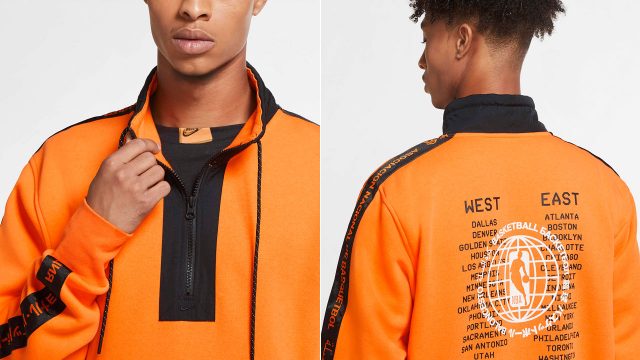 nike nba coaches pullover