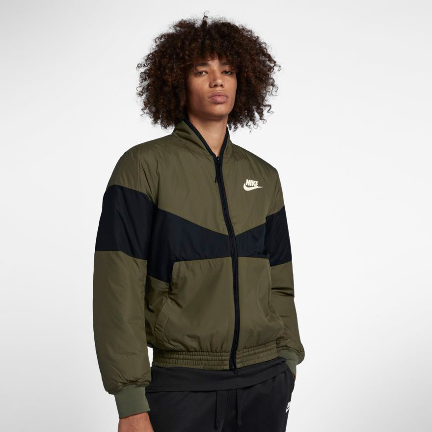 Nike Sportswear Graphic Fill Bomber Jackets | SportFits.com