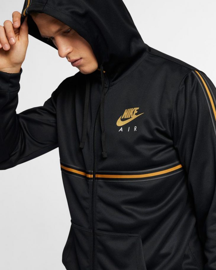 nike metallic tracksuit