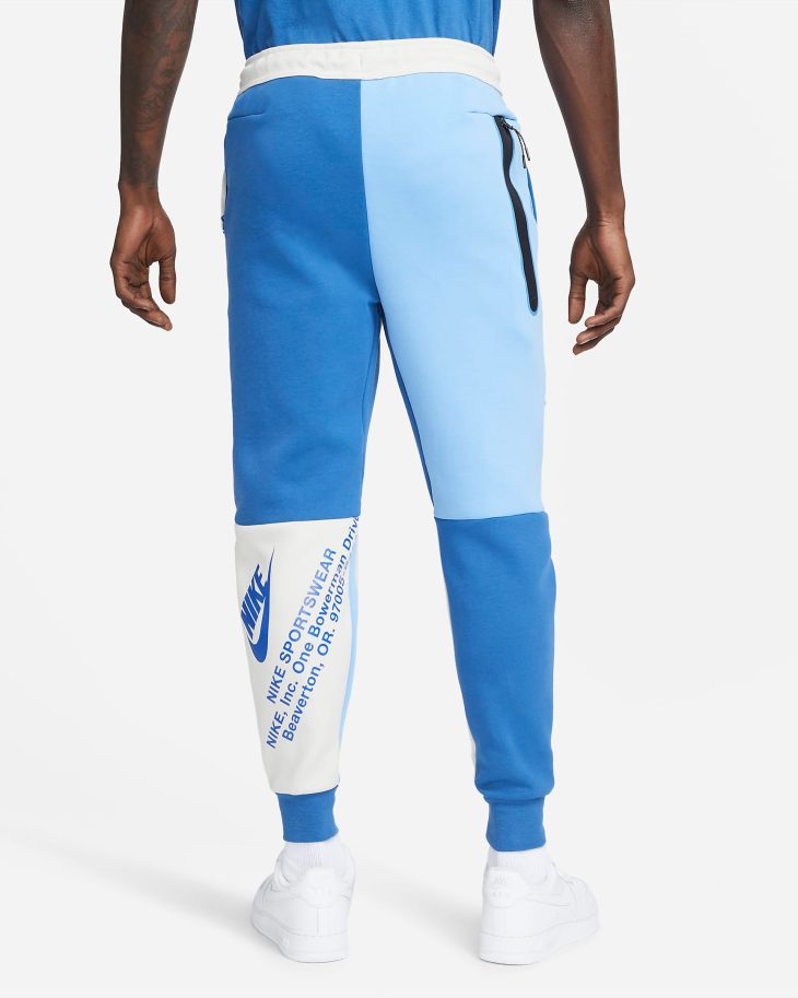 Nike Tech Fleece Pants Dark Marina Blue University Blue