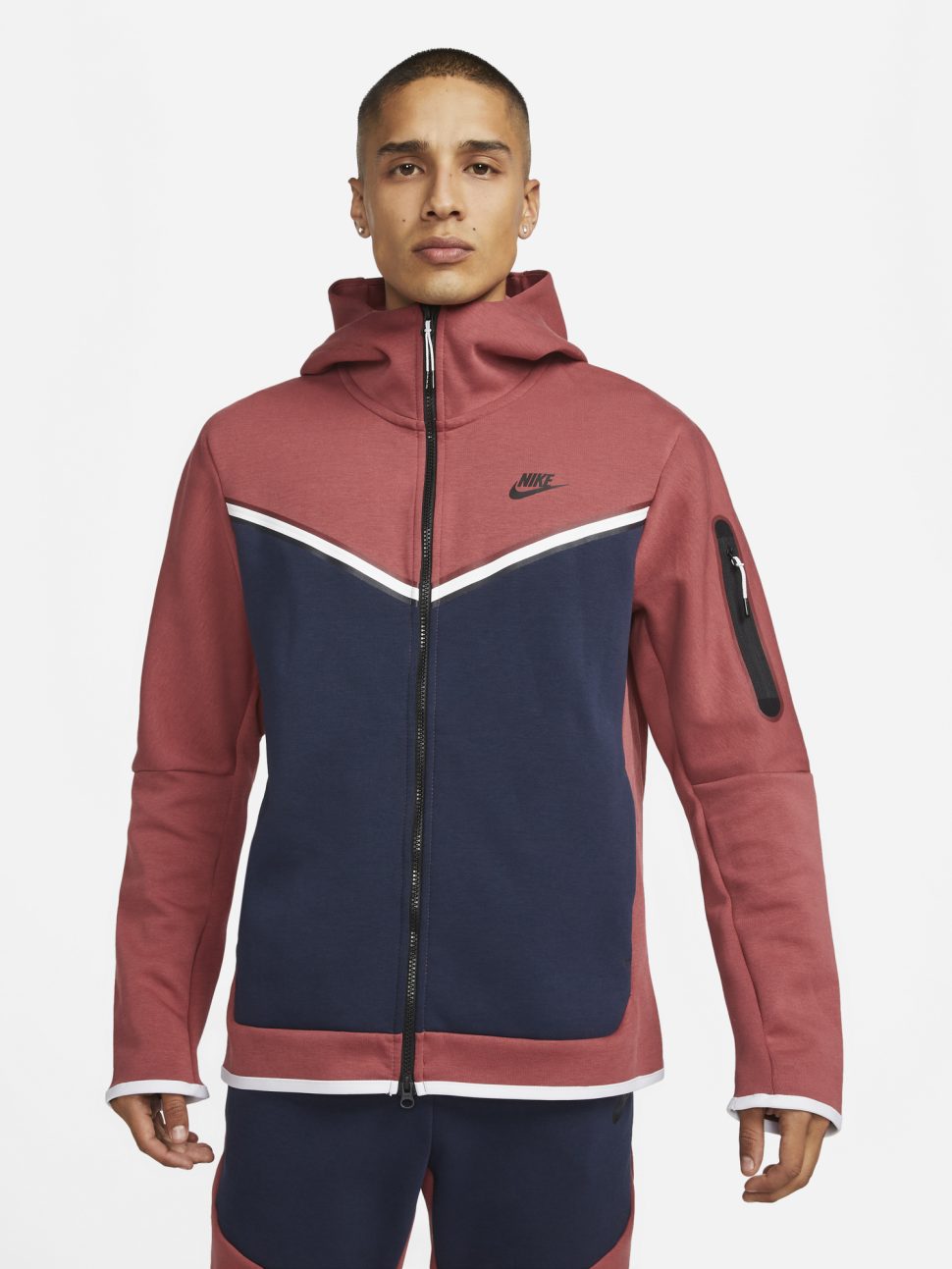 Nike Tech Fleece Hoodie and Pants in Cedar Obsidian