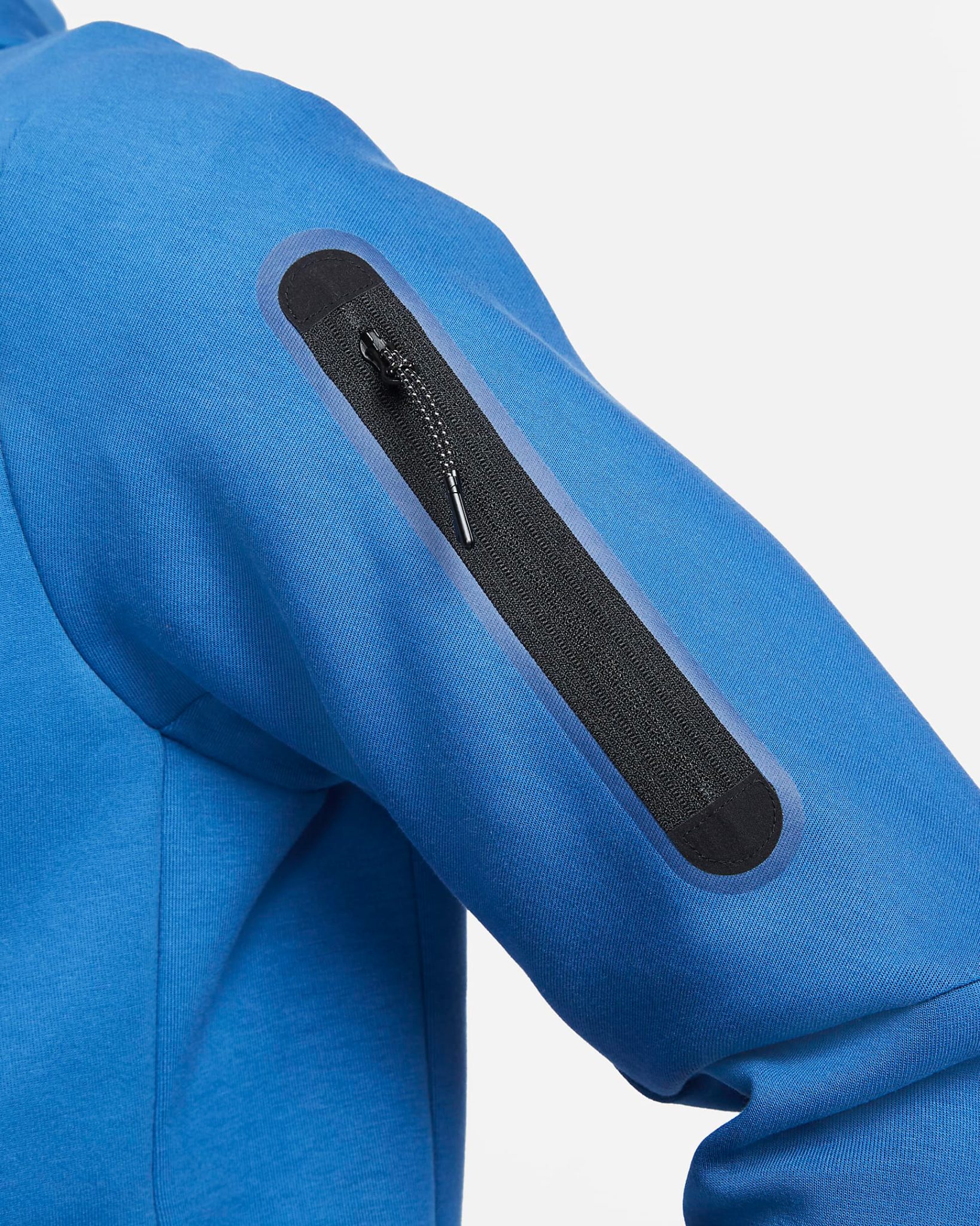 Nike Tech Fleece Hoodie in Dark Marina Blue