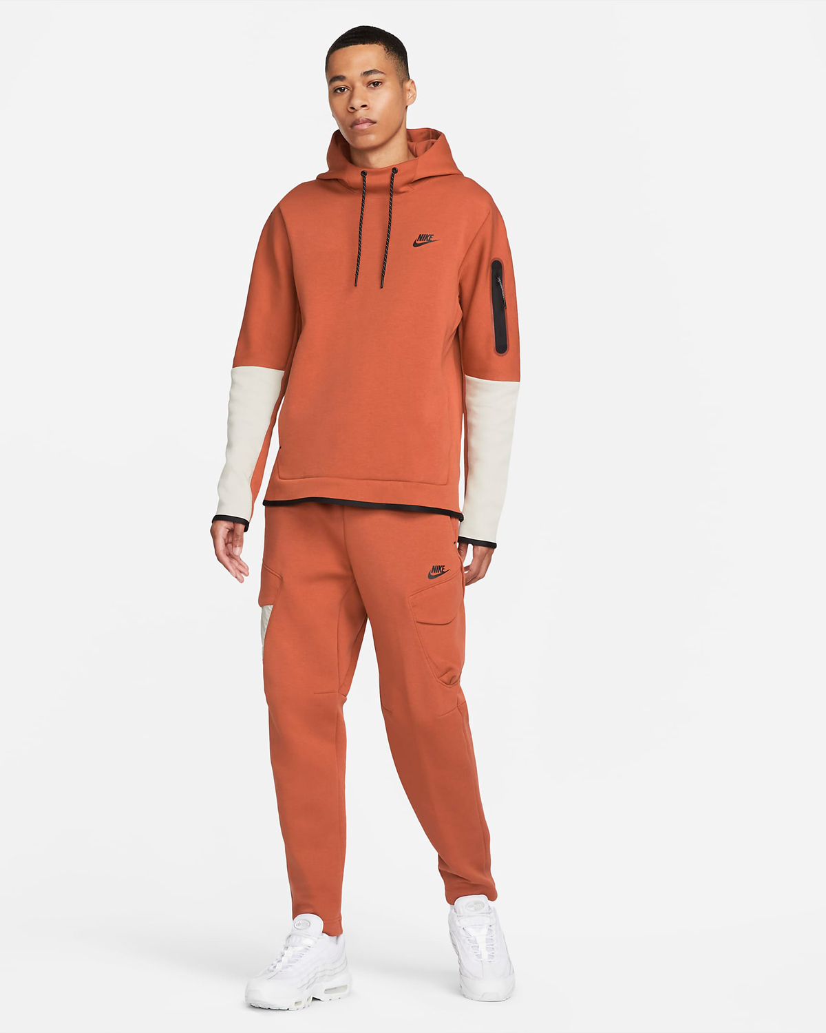 Nike Tech Fleece Clothing Burnt Sunrise Hoodies Pants Shorts