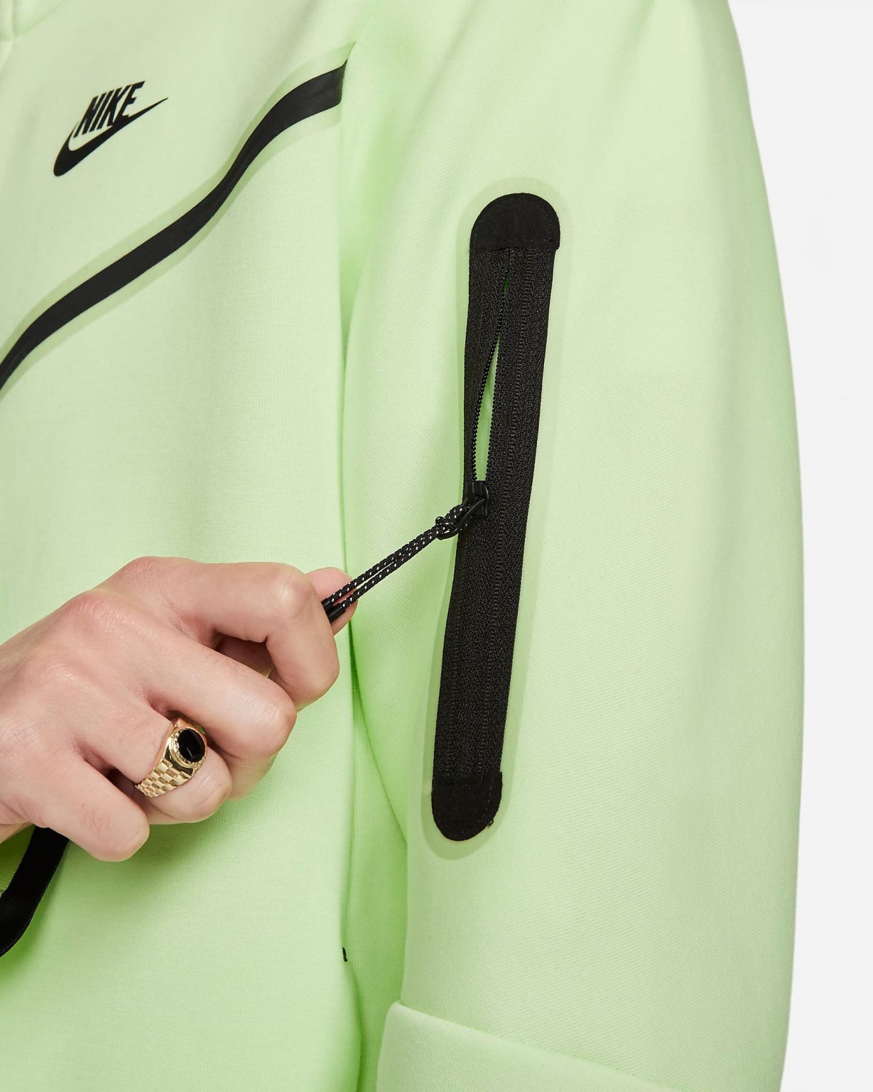 nike liquid lime hoodie