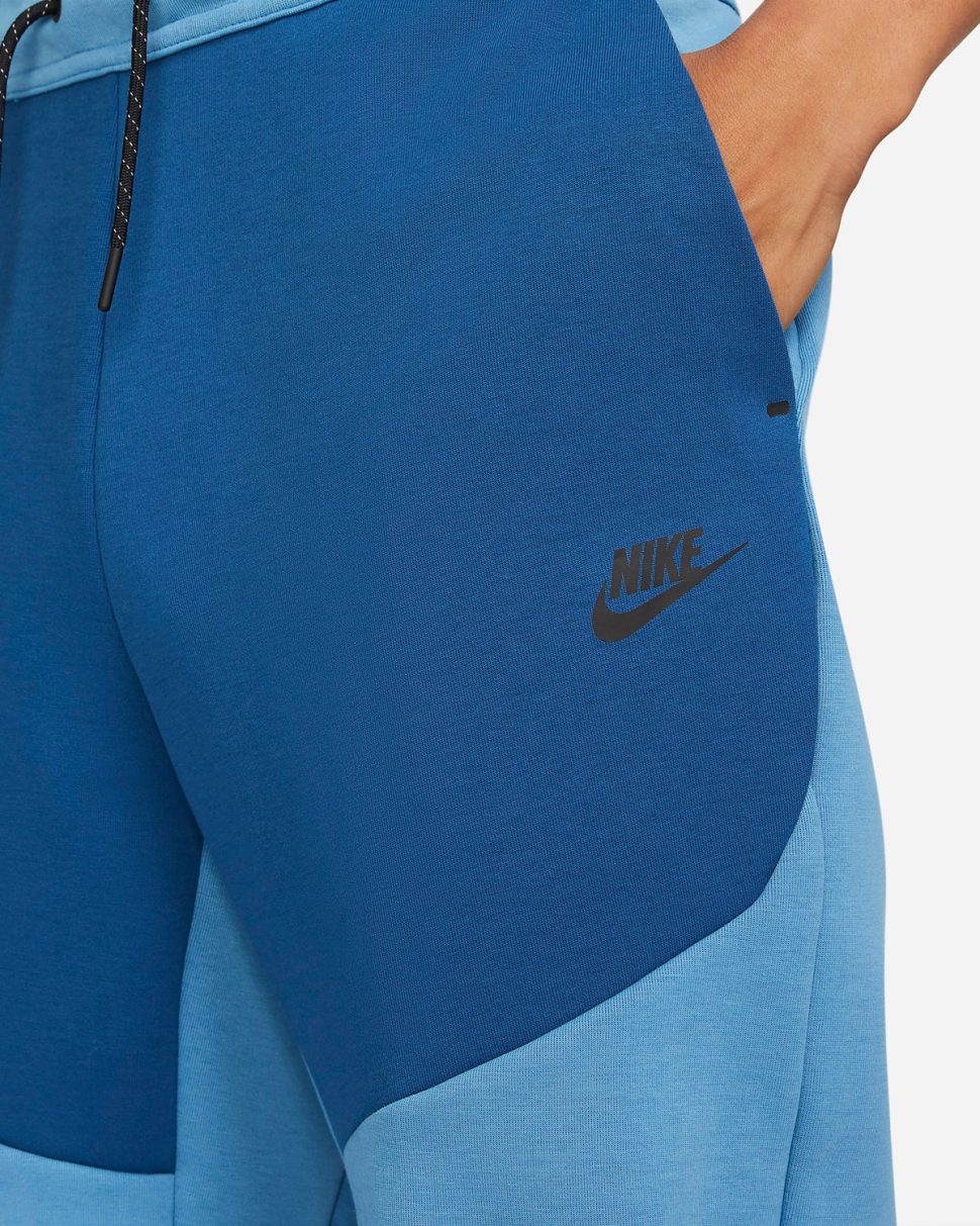 Nike Tech Fleece Hoodie and Pants in Dutch Blue Court Blue