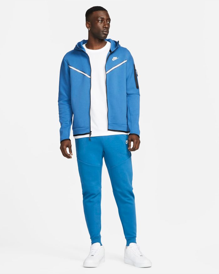 Nike Tech Fleece Joggers Pants Dark Marina Blue