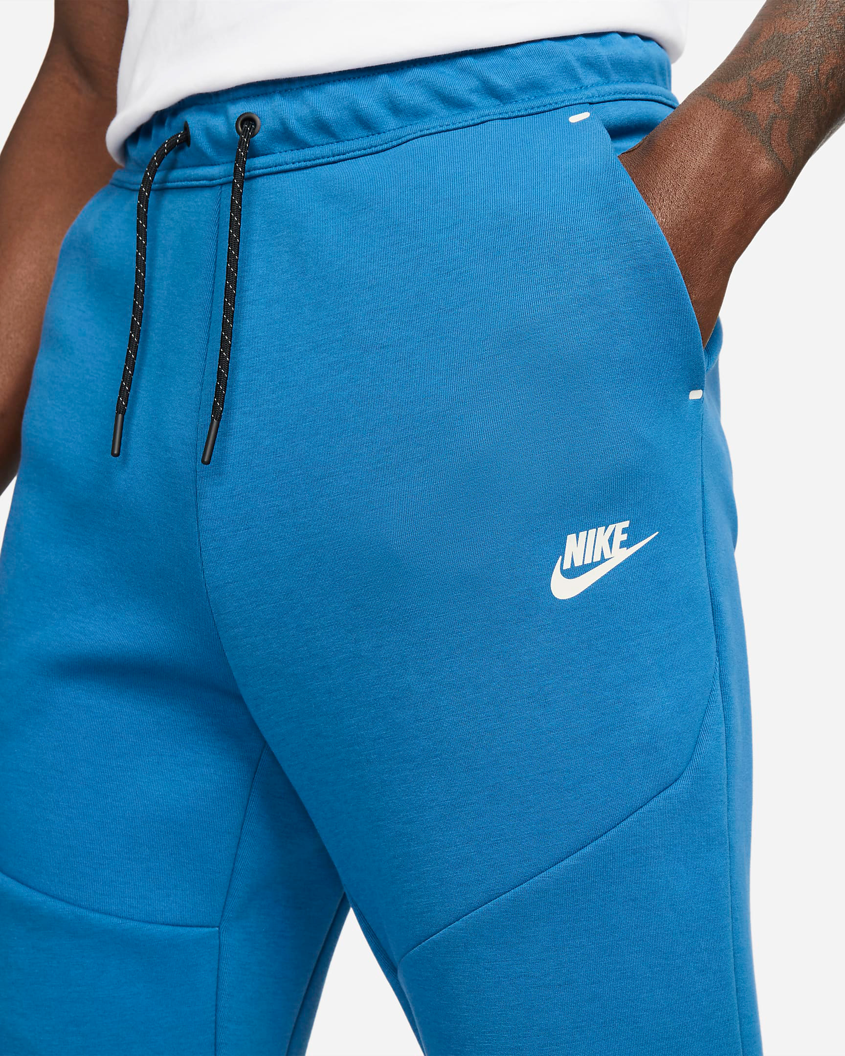Nike Tech Fleece Joggers Pants Dark Marina Blue
