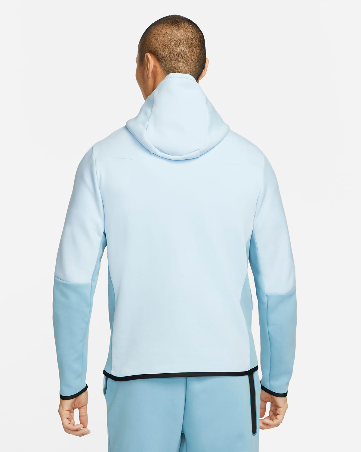 Nike Tech Fleece Zip Hoodie Celestine Blue Worn Blue