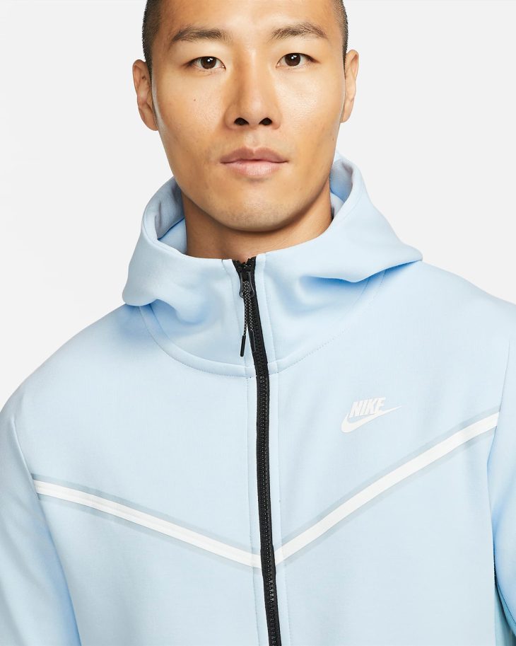 celestine blue tech fleece joggers